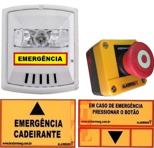 KIT ACESS. AO CADEIRANTE SISTEMA S/ FIO - PADRÃO CEF